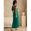 image:imageANRABESS Women One Shoulder Formal Wedding Guest DressLake