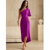 image:imageANRABESS Women One Shoulder Formal Wedding Guest DressPurple