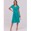 image:imageANRABESS Women Summer Casual Short Sleeve A Line Midi Dresses with PocketLake