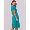 image:imageANRABESS Women Summer Casual Short Sleeve A Line Midi Dresses with PocketLake
