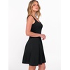 image:imageANRABESS Women Summer Sleeveless Square Neck Cocktail Dress 2026 ALine Casual Formal Beach Vacation Party Mini Dress Black Medium