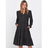 image:imageANRABESS Womens Long Sleeve Midi DressesBlack