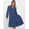 image:imageANRABESS Womens Long Sleeve Midi DressesDeep Blue