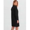 image:imageANRABESS Womens Long Sleeve Striped Fall Shift Shirt DressBlack