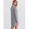image:imageANRABESS Womens Long Sleeve Striped Fall Shift Shirt DressBlack White Stripe