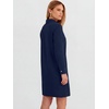 image:imageANRABESS Womens Long Sleeve Striped Fall Shift Shirt DressNavy Blue