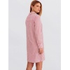 image:imageANRABESS Womens Long Sleeve Striped Fall Shift Shirt DressRed White Stripe