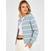 image:imageANRABESS Cardigan Sweaters for Women Button Up 2026 Fall OutfitsBlue White Stripe