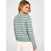 image:imageANRABESS Cardigan Sweaters for Women Button Up 2026 Fall OutfitsGreen White Stripe