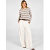 image:imageANRABESS Cardigan Sweaters for Women Button Up 2026 Fall OutfitsWhite Apricot Stripe