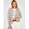 image:imageANRABESS Cardigan Sweaters for Women Button Up 2026 Fall OutfitsWhite Apricot Stripe