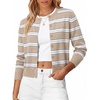 White Apricot Stripe